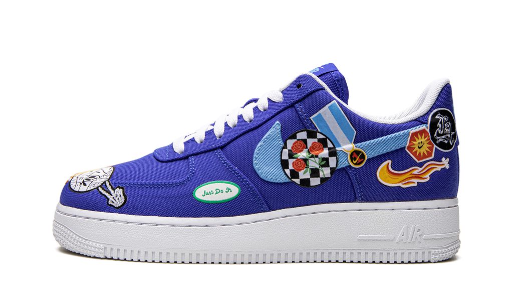 NK Air Force 1 Low Los Angeles geflickt