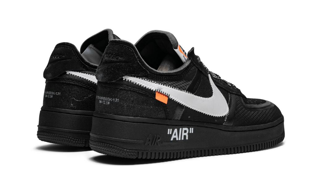 NK Air force 1 Low Off White Schwarz Weiß