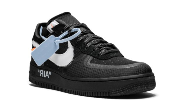 NK Air force 1 Low Off White Schwarz Weiß