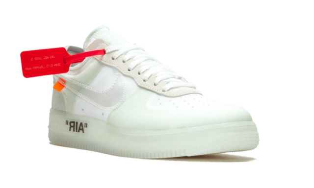 NK Air force 1 Low Off White Weiß