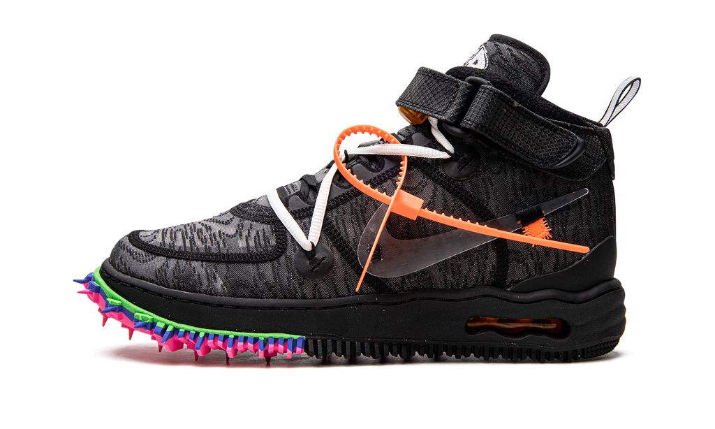 NK Air Force 1 Mid Off White Schwarz