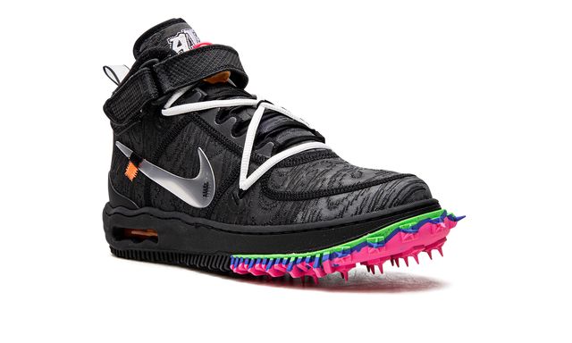 NK Air Force 1 Mid Off White Schwarz