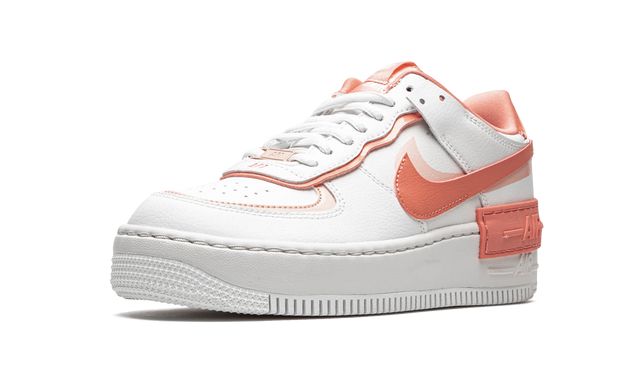 NK Air Force 1 Shadow Weiß Korallenrosa