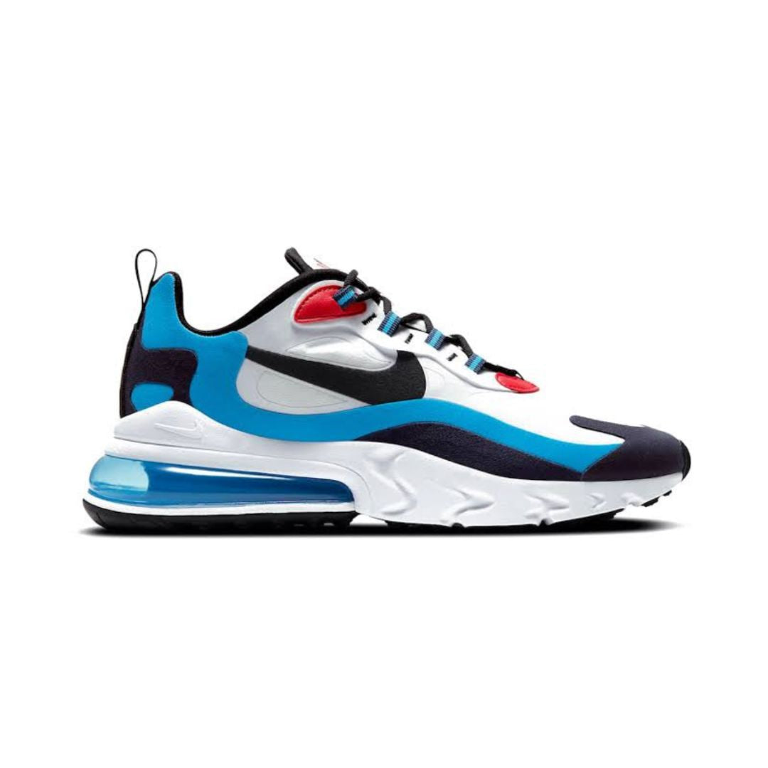NK Air Max 270 React Foto Blau Universität Rot