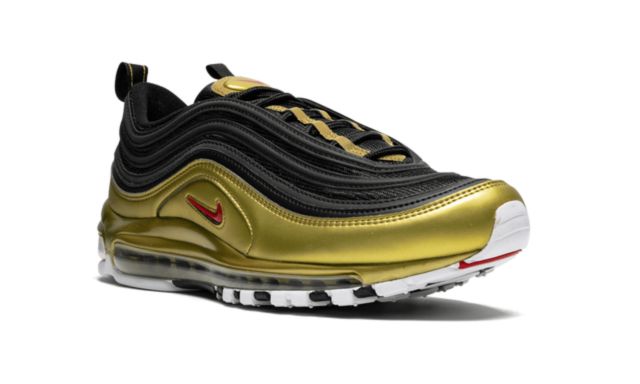 NK Air Max 97 Schwarz Metallic Gold