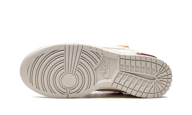 NK Dunk Low Off White Lot 19:50