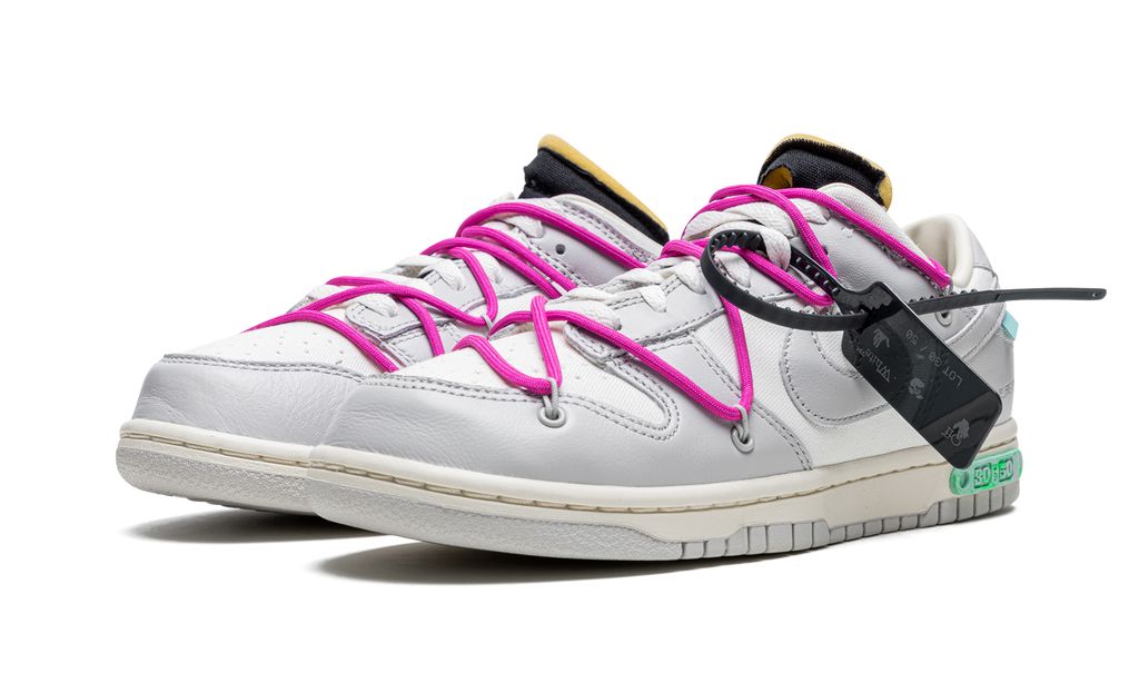 NK Dunk Low Off White Lot 30:50