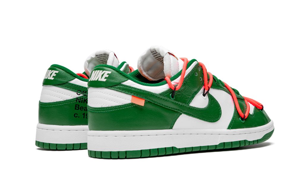 NK Dunk Low Off White Kieferngrün