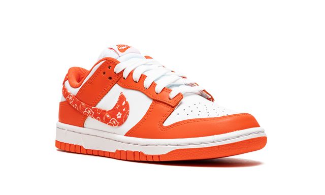NK Dunk Low Orange Paisley