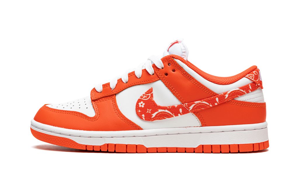 NK Dunk Low Orange Paisley