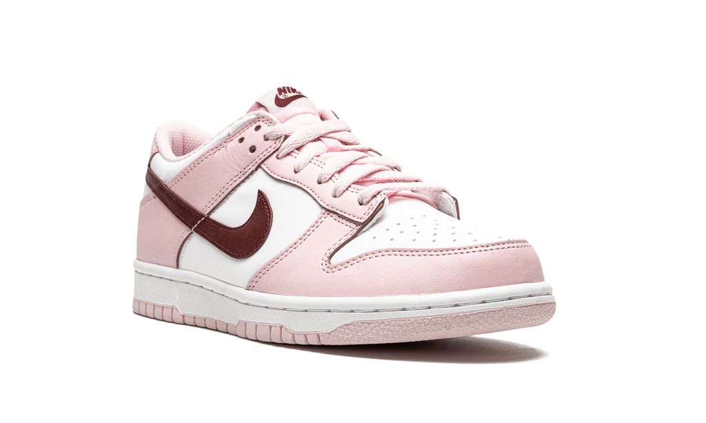 NK Dunk Low Pink Rot Weiß