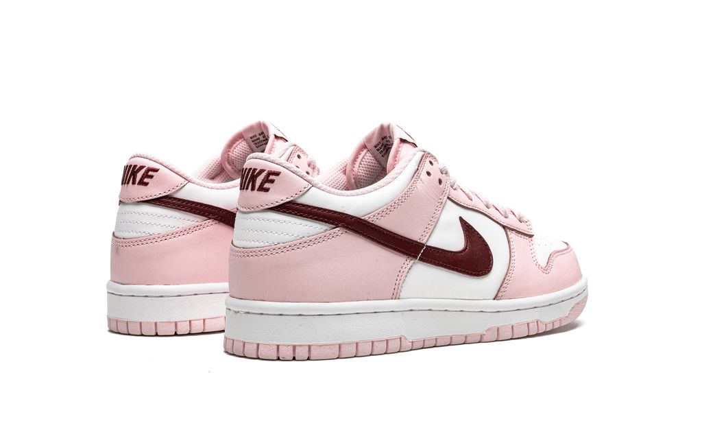 NK Dunk Low Pink Rot Weiß