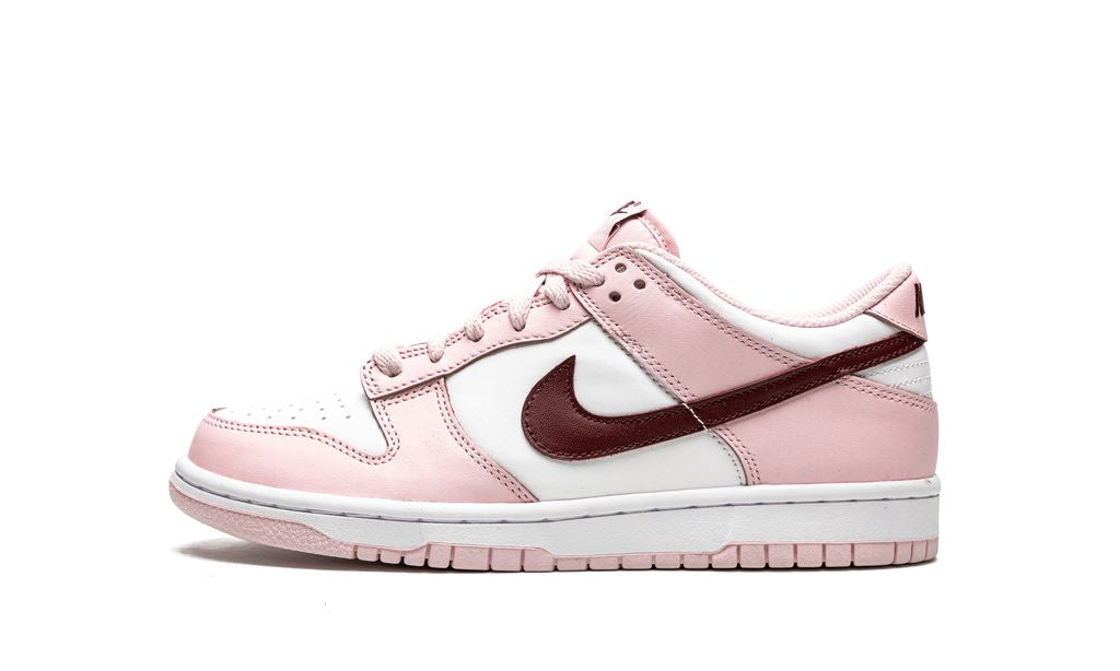 NK Dunk Low Pink Rot Weiß