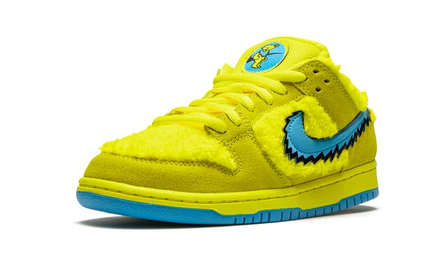 NK SB Dunk Low Grateful Dead Bears Opti Gelb