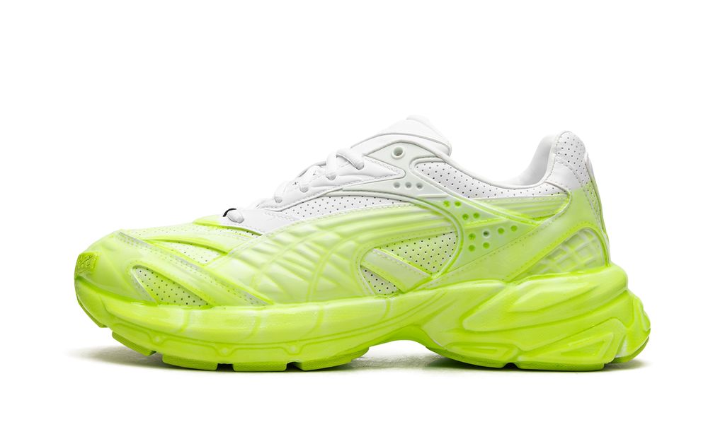 PM Velophasis Slime Puma Weiß-Pro Grün