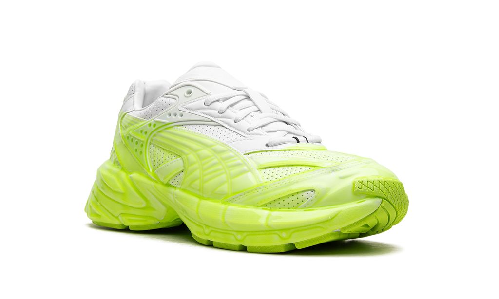 PM Velophasis Slime Puma Weiß-Pro Grün