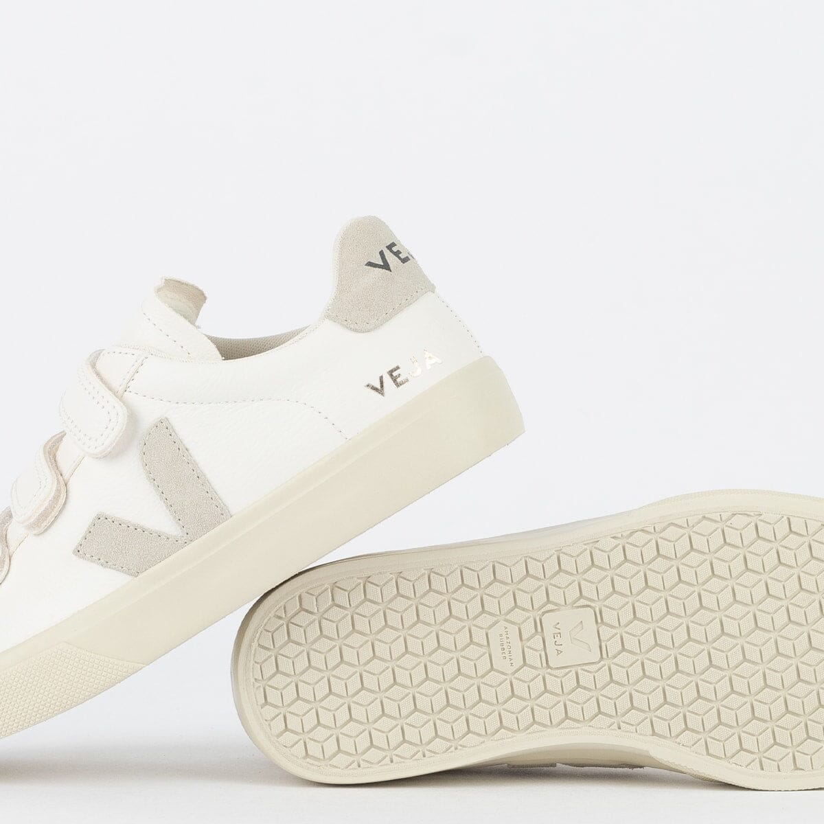 V Shoes Chromfreies Leder Extra White Platine