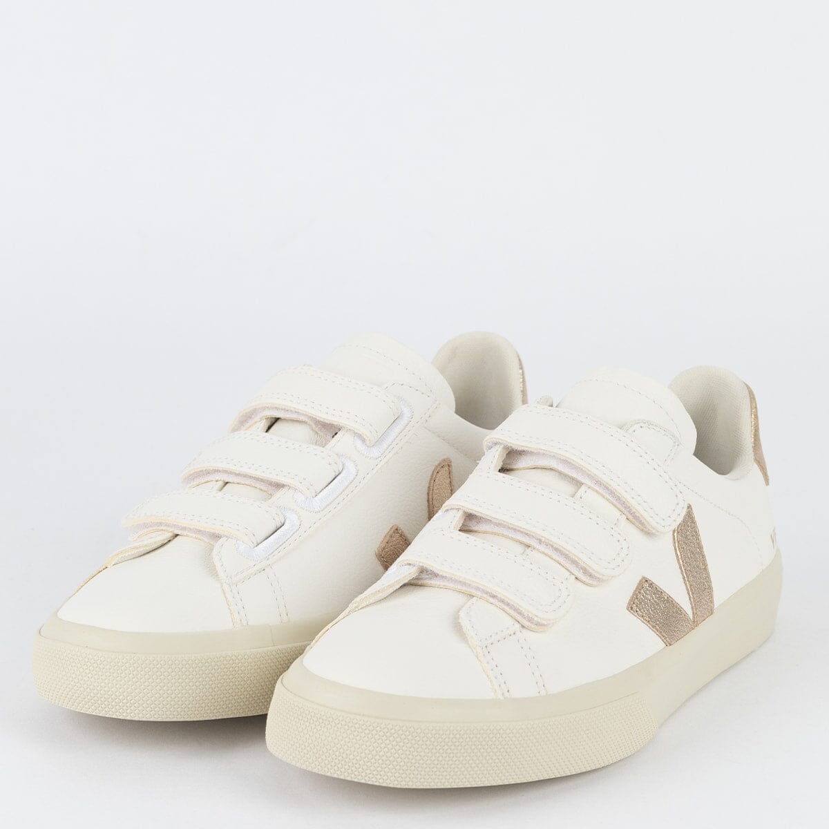 V Shoes Chromfreies Leder Extra White Platine