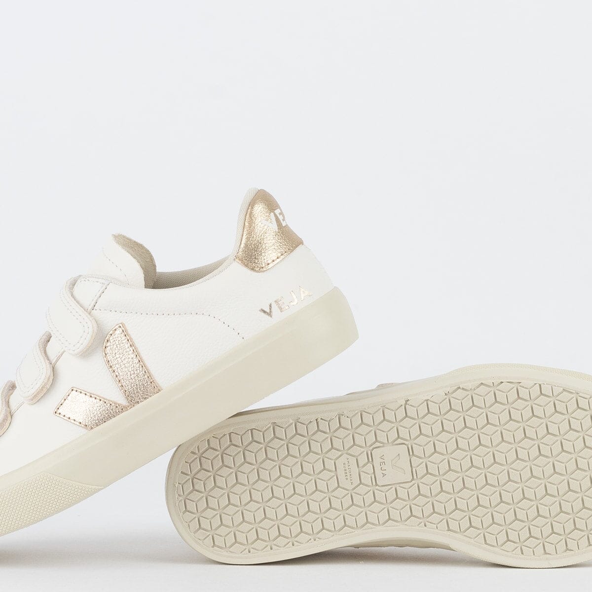 V Shoes Chromfreies Leder Extra White Platine