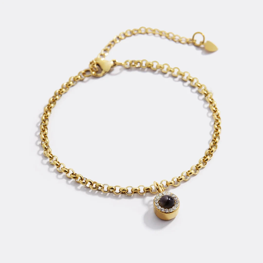 Petite Halo Fotoarmband – Individuelles Foto von ESTAYY™