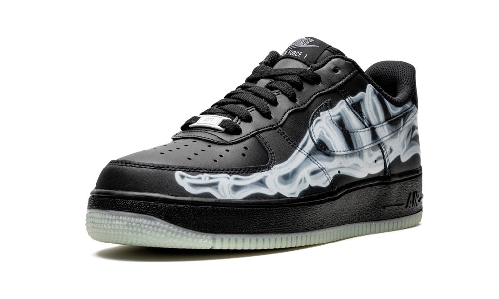 NK Air Force 1 Schwarzes Skelett