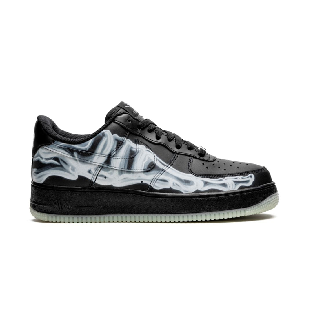 NK Air Force 1 Schwarzes Skelett