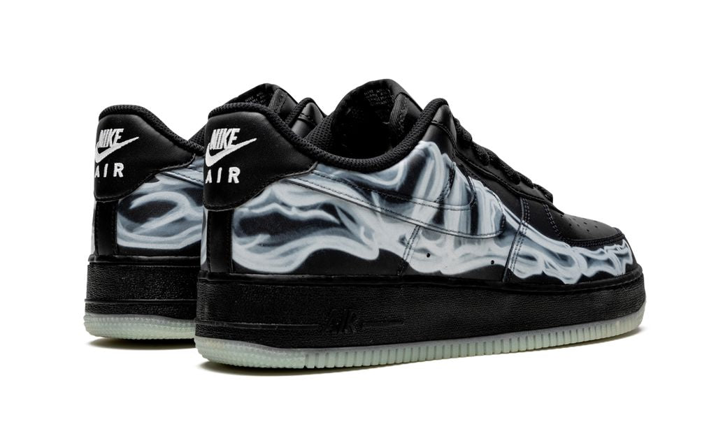 NK Air Force 1 Schwarzes Skelett
