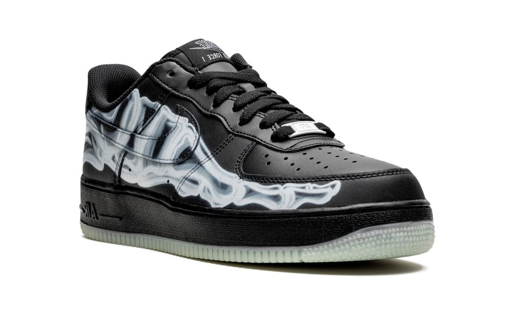 NK Air Force 1 Schwarzes Skelett