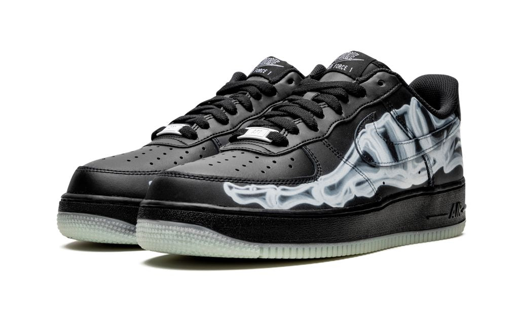 NK Air Force 1 Schwarzes Skelett