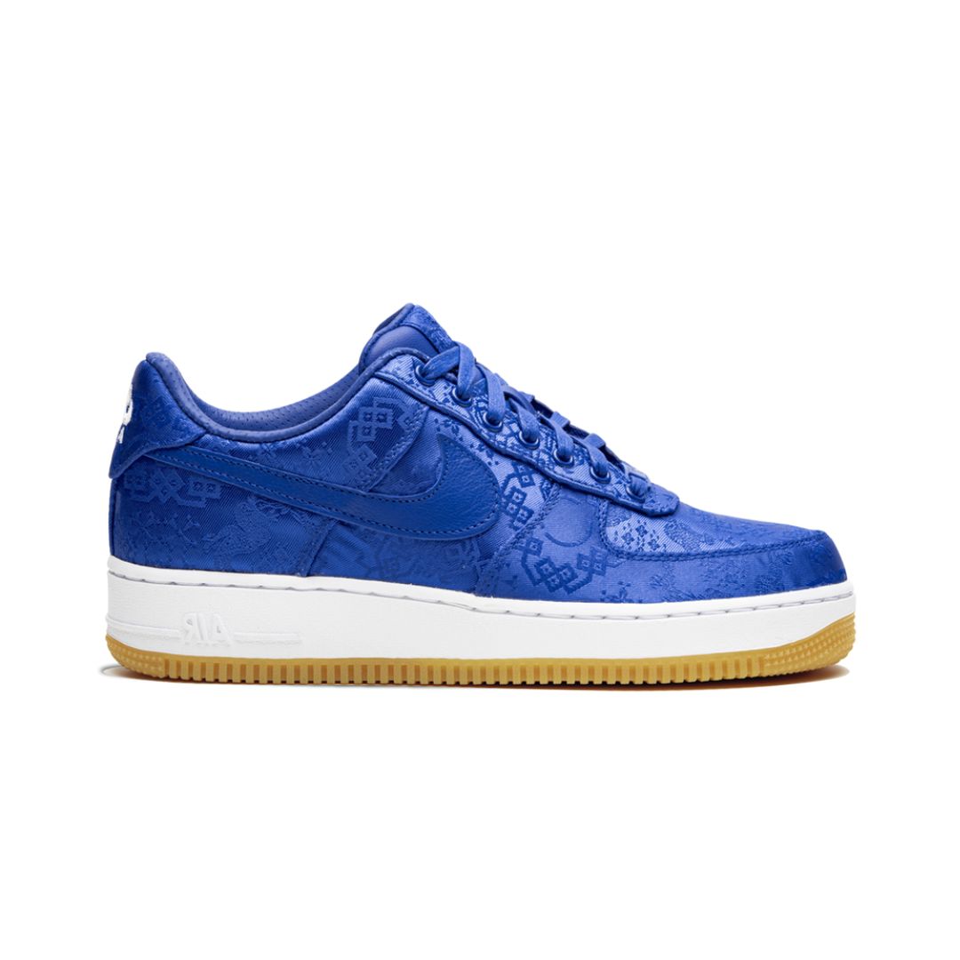 NK Air Force 1 Clot Blaue Seide