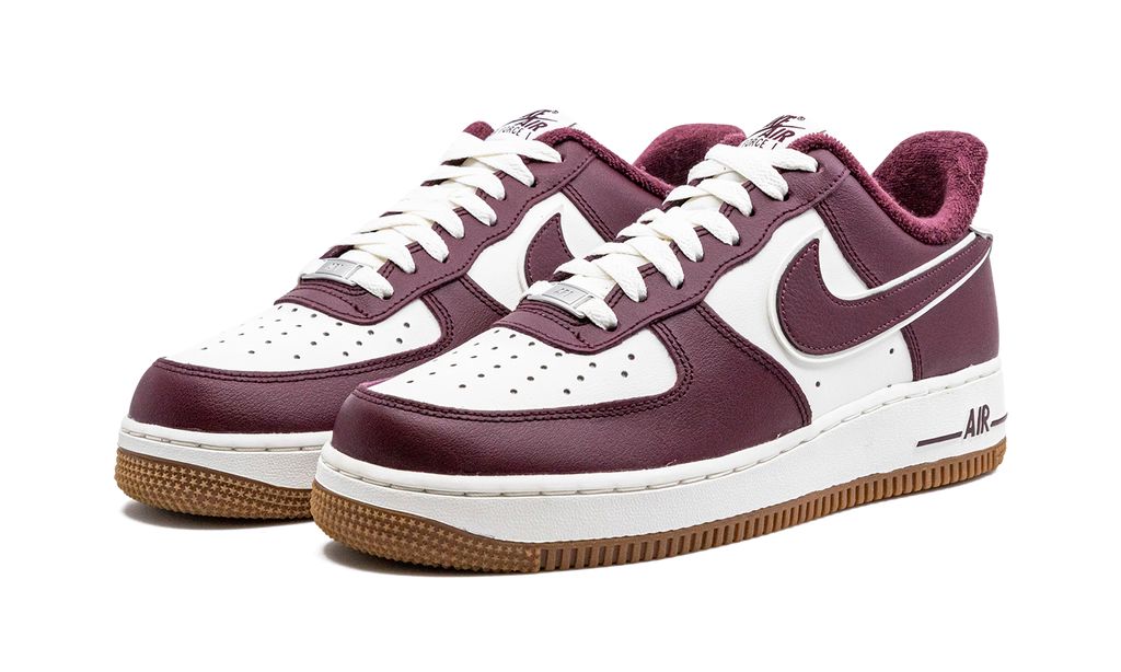 NK Air Force 1 Low College Pack Night Marron