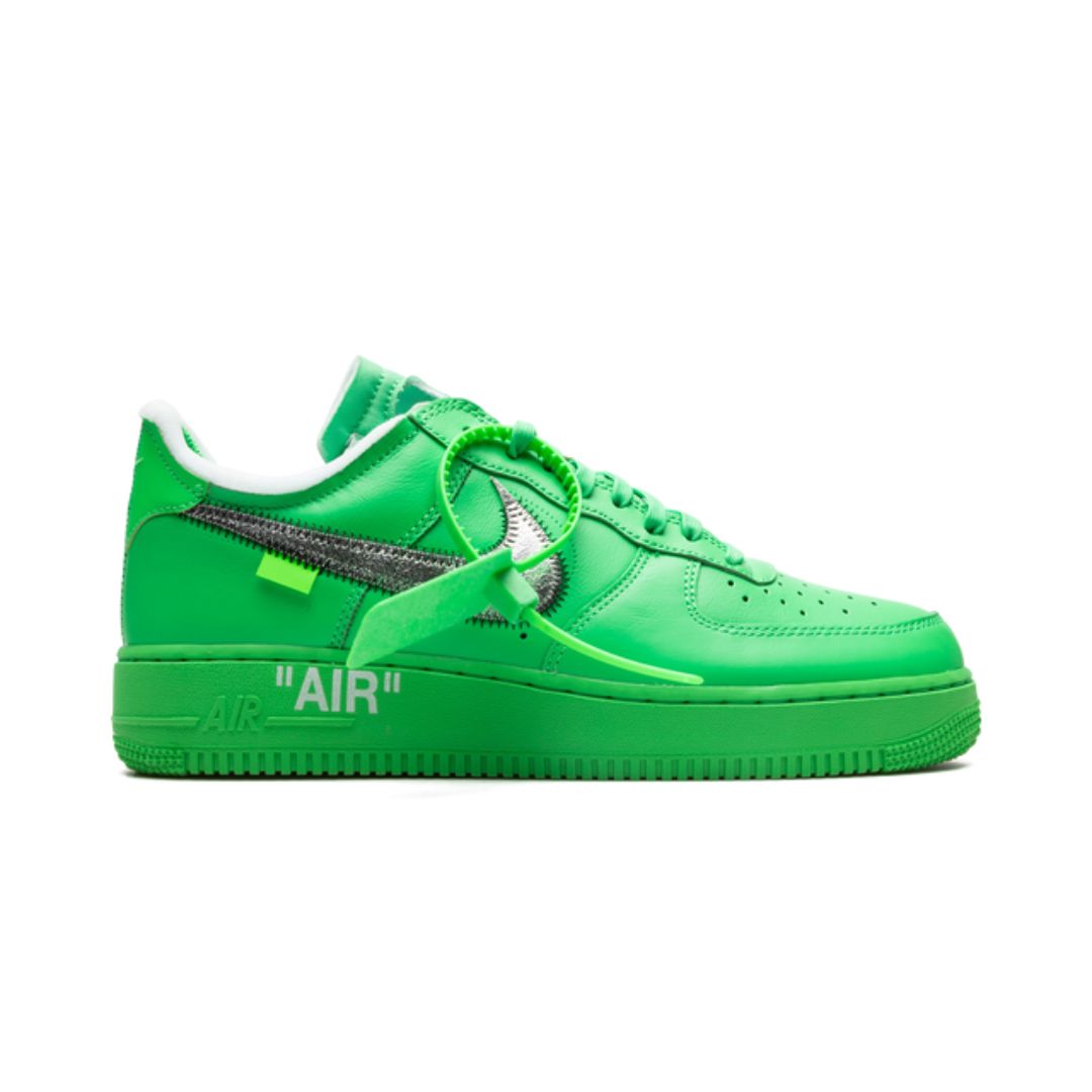 NK Air Force 1 Low Off White Hellgrün Spark 
