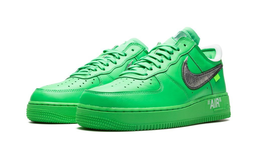 NK Air Force 1 Low Off White Hellgrün Spark 