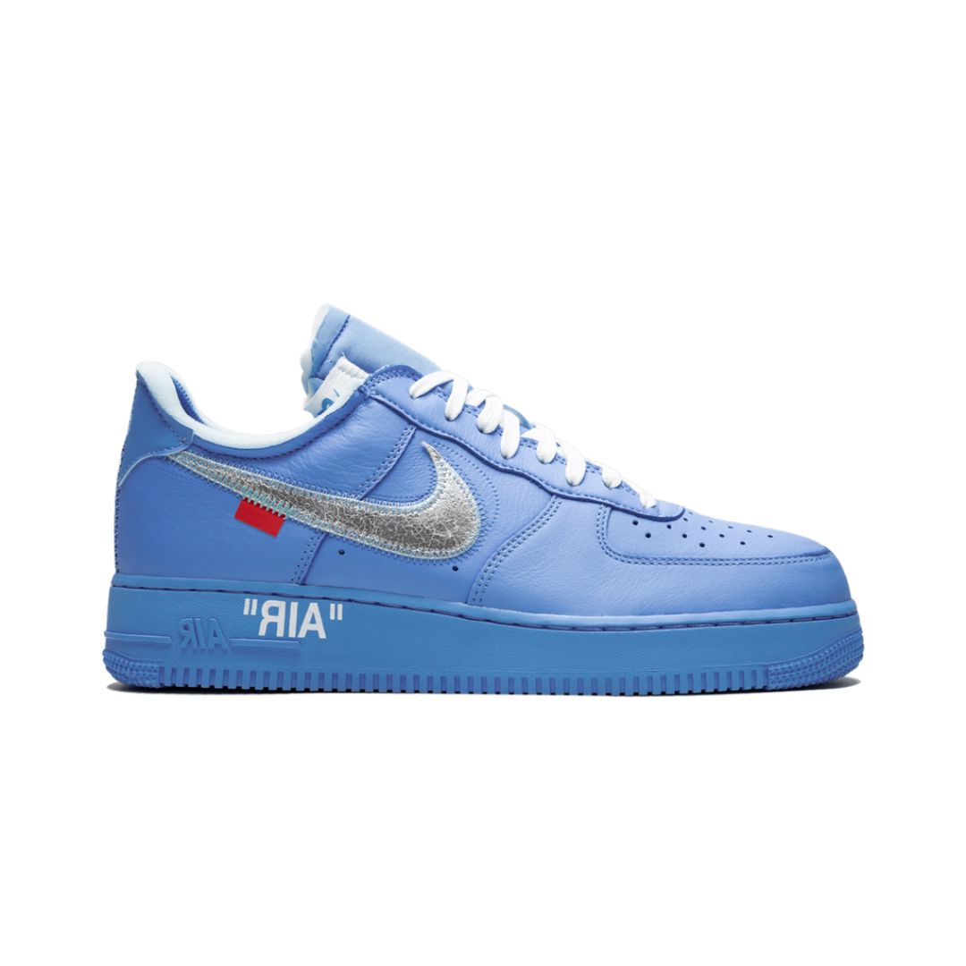 NK Air Force 1 Low Off-White MCA Blau