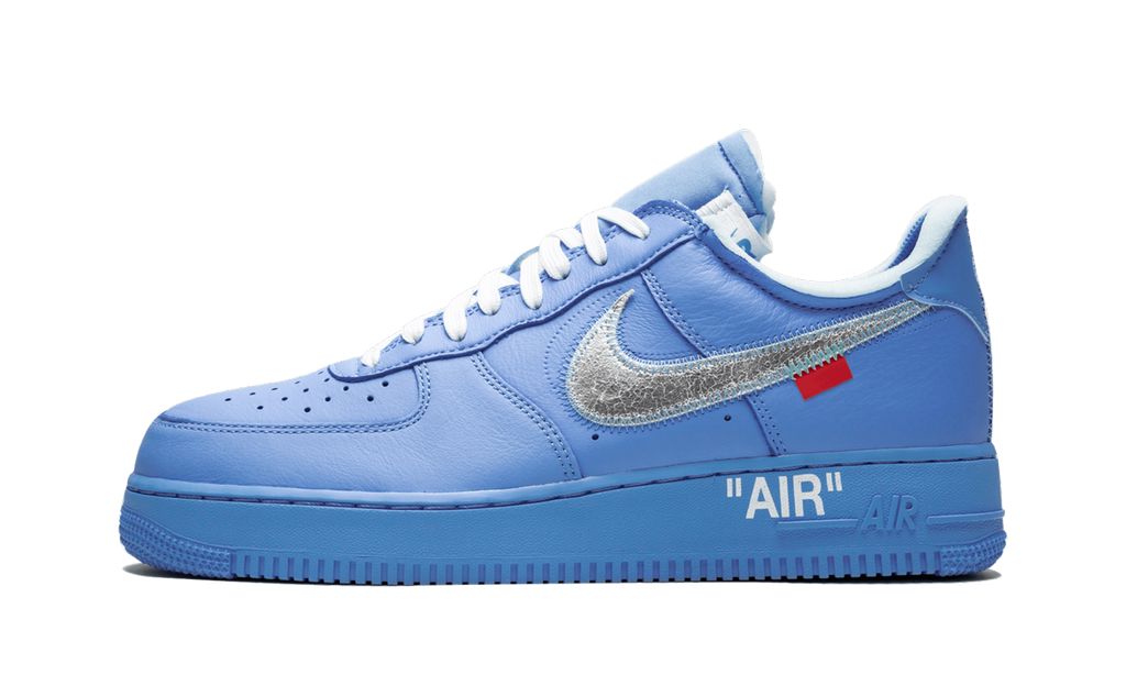 NK Air Force 1 Low Off-White MCA Blau