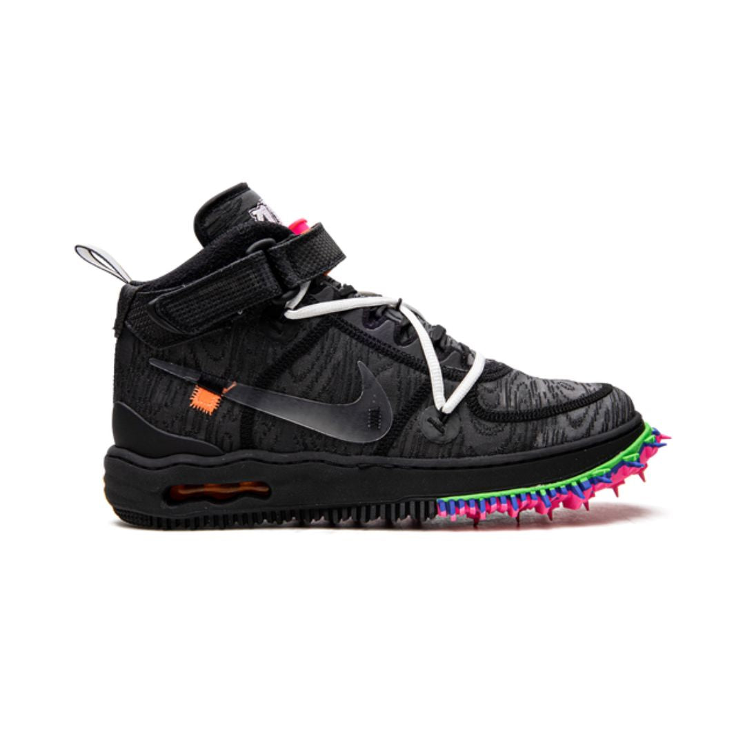 NK Air Force 1 Mid Off White Schwarz