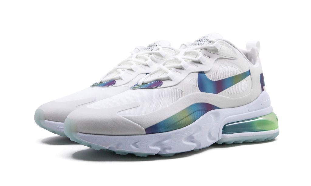 NK Air Max 270 React Bubble Pack Weiß