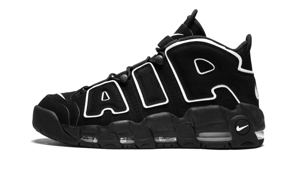 NK Air More Uptempo Schwarz Weiß