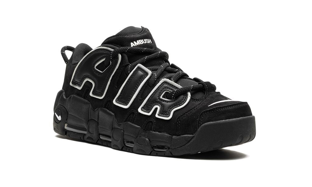 NK Air More Uptempo Low AMBUSH Schwarz