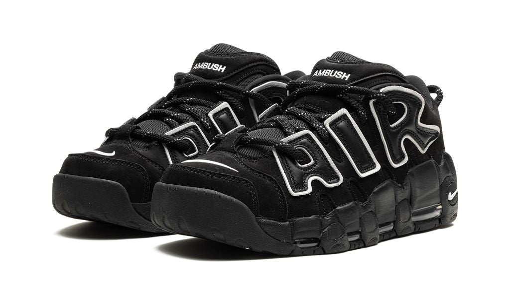 NK Air More Uptempo Low AMBUSH Schwarz
