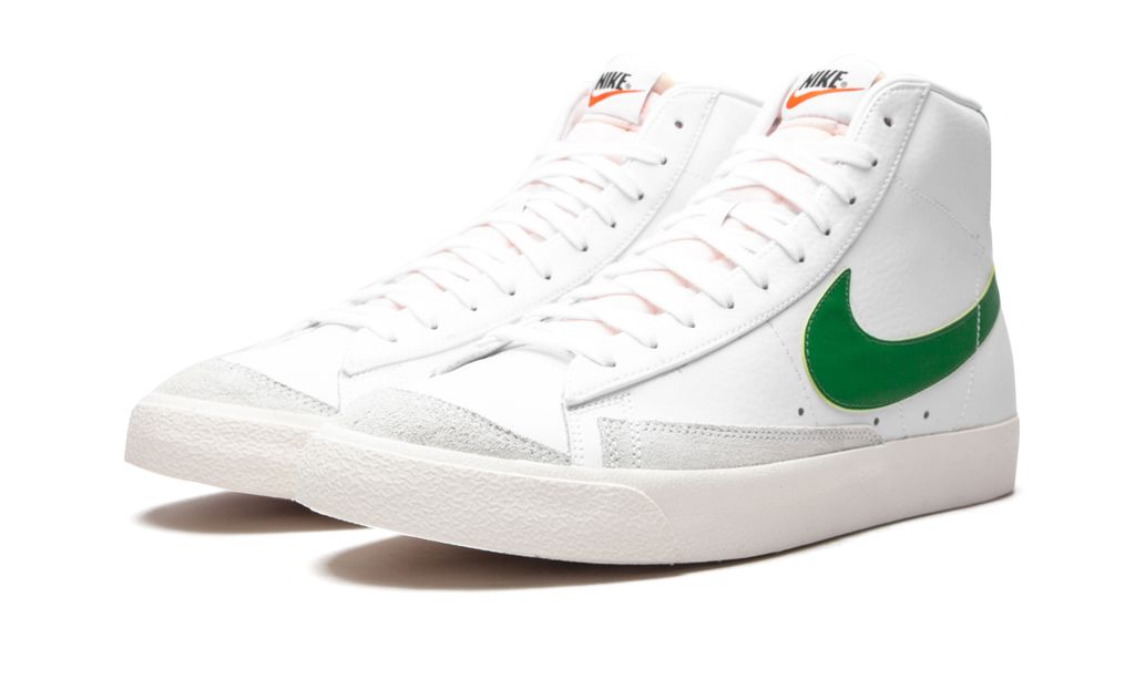 NK Blazer Mid 77 Weiß Kieferngrün