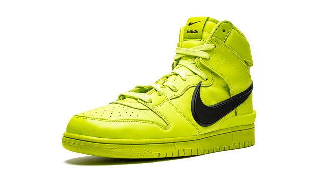 NK Dunk High Ambush Flash Lime
