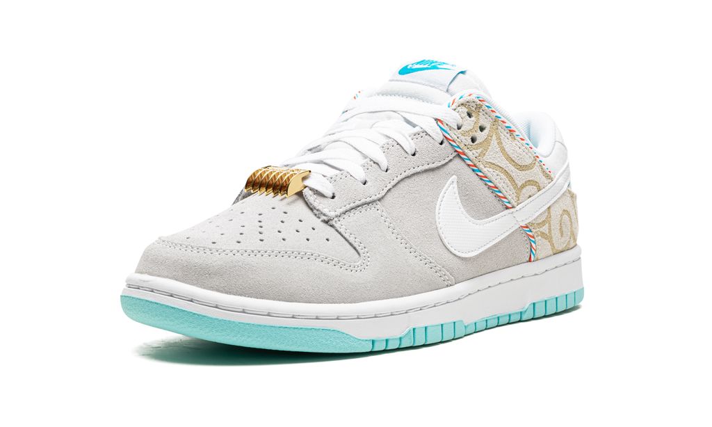 NK Dunk Low Barber Shop Grau