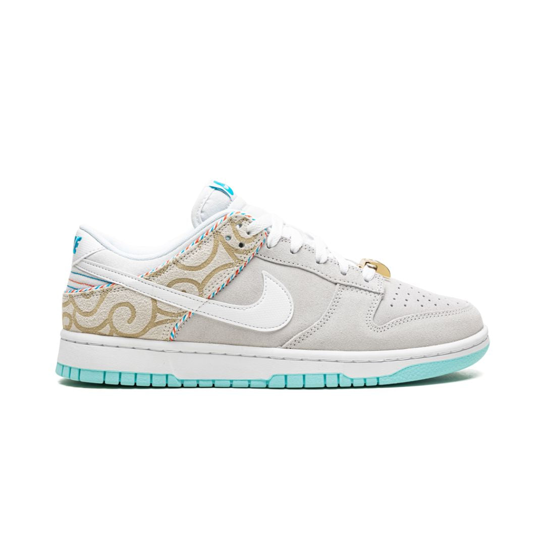 NK Dunk Low Barber Shop Grau
