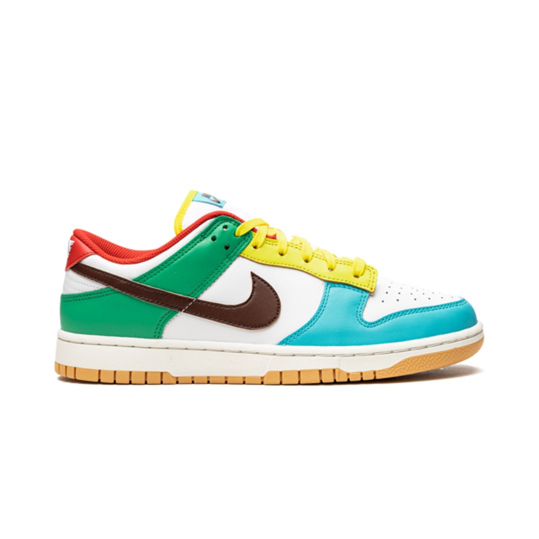 NK Dunk Low Free 99 Weiß