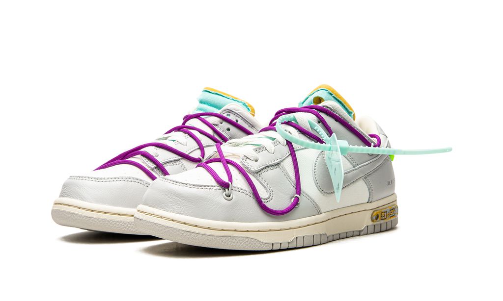 NK Dunk Low Off White Lot 21:50