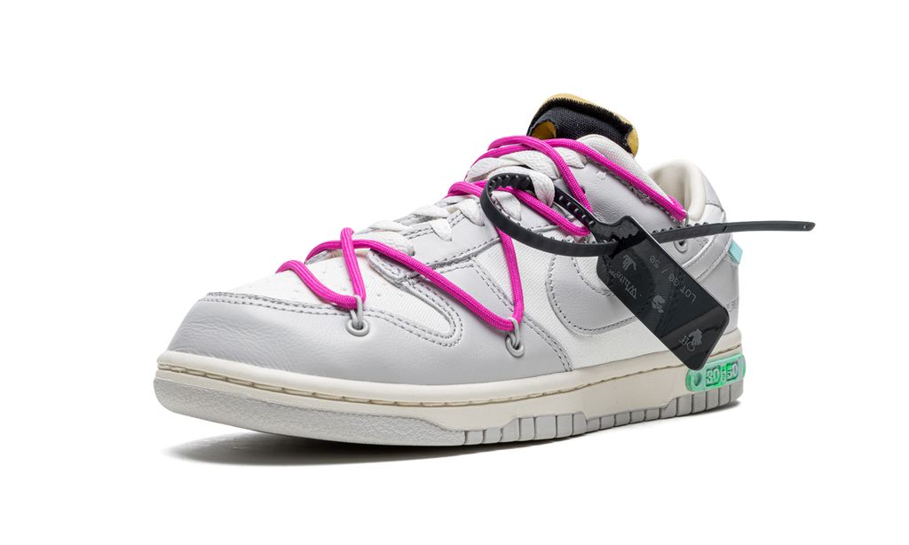 NK Dunk Low Off White Lot 30:50