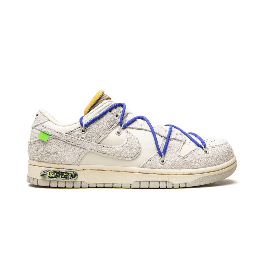 NK Dunk Low Off White Lot 32:50 
