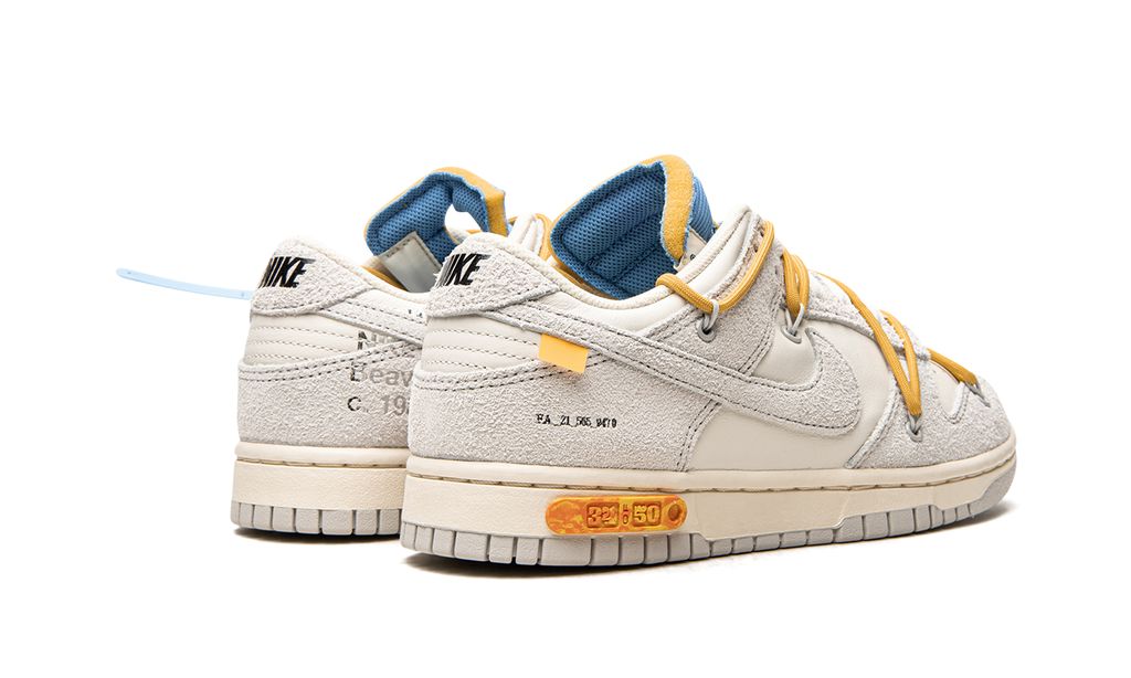 NK Dunk Low Off-White Lot 34 