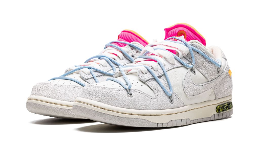 NK Dunk Low Off-White Lot 38:50